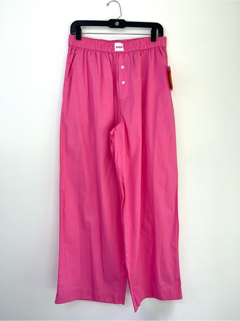Poppi Target Women’s Lounge Pajama Pants NWT Pink Cotton Pullon Lightweight Med